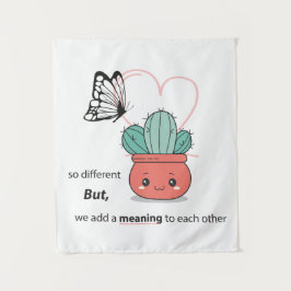 Tapete De Parede Tão Diferente, Perfeito Juntos - Casal De Amor