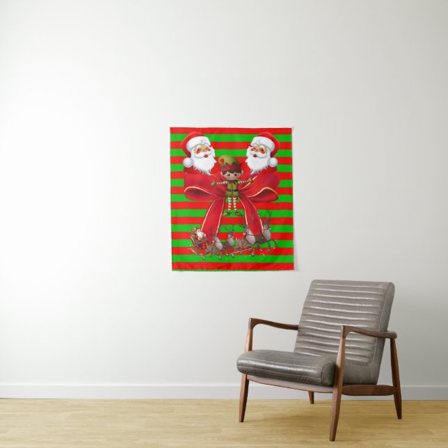 Tapete De Parede Tapeçarias Duende de Natal (In Situ)