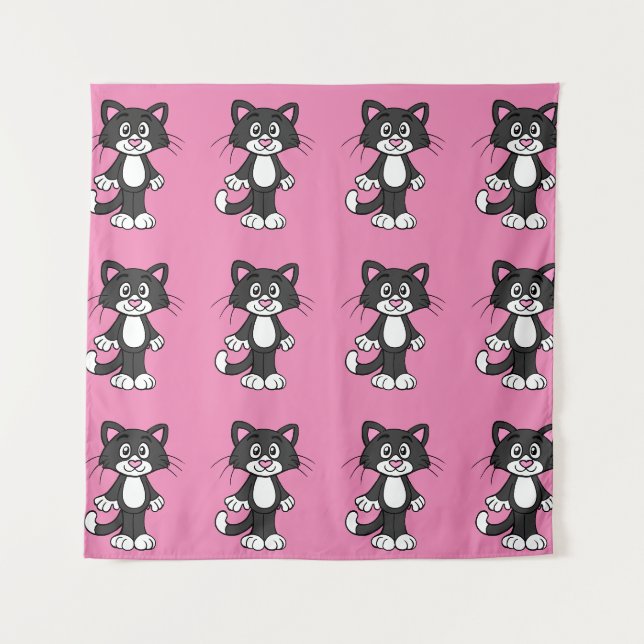 TAPETE DE PAREDE TAPESIA DE GATO (Frente)