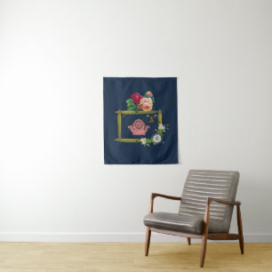 Tapete De Parede Tapestries Floral