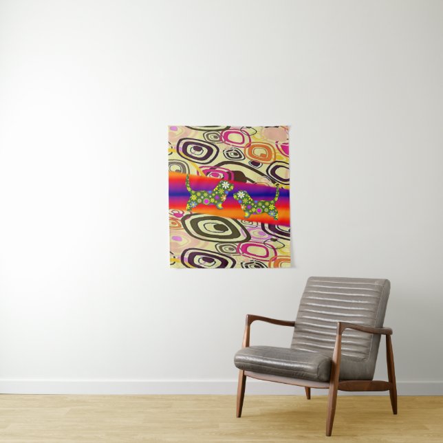 Tapete De Parede Tapestries Floral (In Situ)