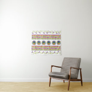 Tapete De Parede Tapestries Floral