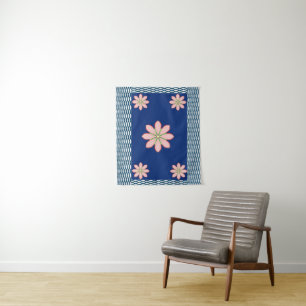 Tapete De Parede Tapestries Floral