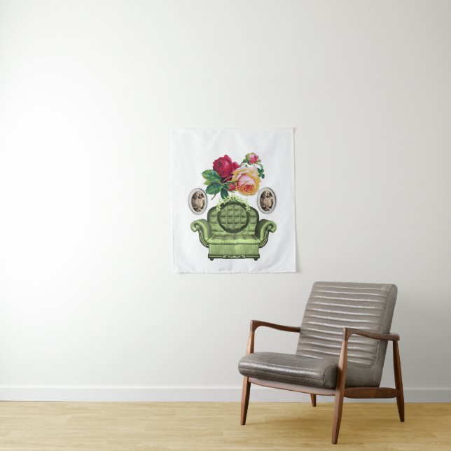 Tapete De Parede Tapestries Floral (In Situ)