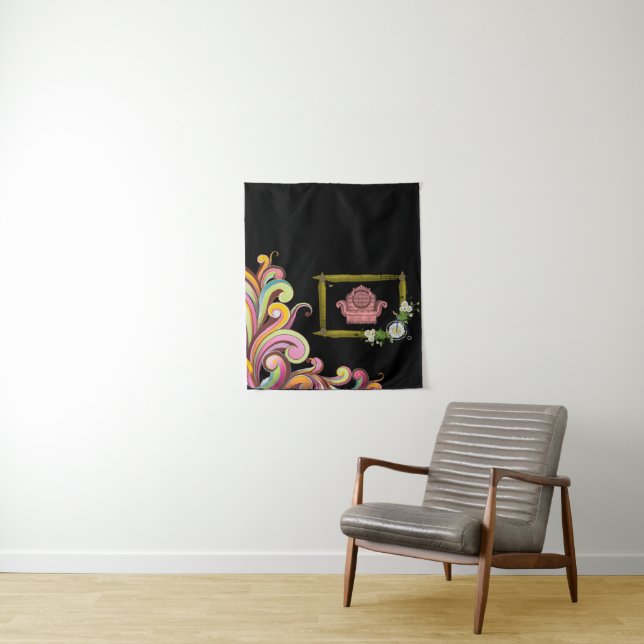 Tapete De Parede Tapestries Floral (In Situ)
