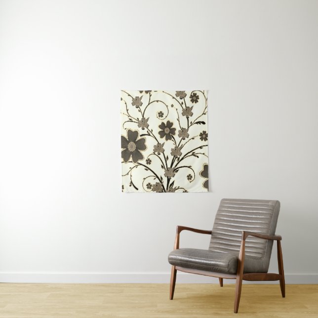 Tapete De Parede Tapestries Floral (In Situ)