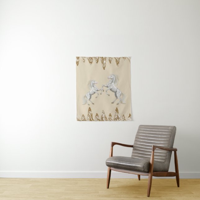 Tapete De Parede Tapestries Horse (In Situ)