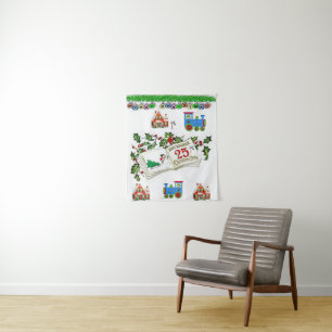 Tapete De Parede Tapestries Natal