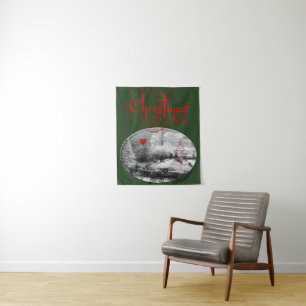 Tapete De Parede Tapestries Natal