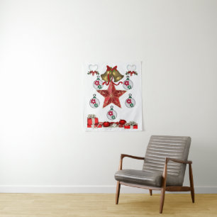 Tapete De Parede Tapestries Natal