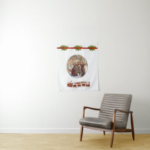 Tapete De Parede Tapestries Natal