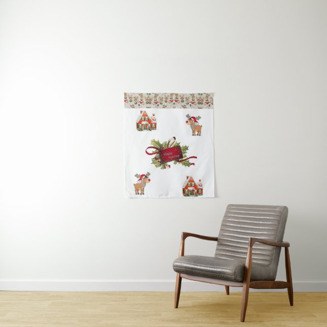 Tapete De Parede Tapestries Reindeer (In Situ)