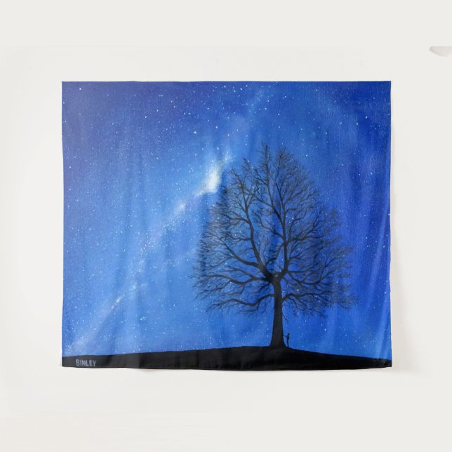 Tapete De Parede Tapestry - The Heavens Declare" (Frente (Horizontal))