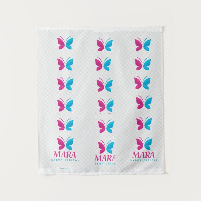 Tapete De Parede “Tapiz MARA Digital Glow” (Frente)