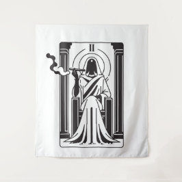Tapete De Parede Tarot Alta Sacerdotisa Fumo de Maconha Oculto