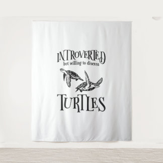 Tapete De Parede Tartaruga Marítima Introduzida