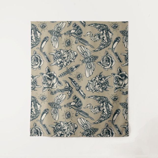 Tapete De Parede Tatuagem Retroativa (Frente)