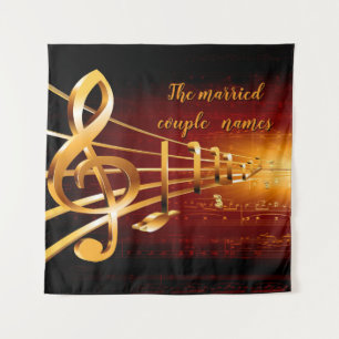 Tapete De Parede Temas de Cartaz de Celebração de Amantes de Música