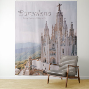 Tapete De Parede Templo de Espanha de Barcelona Expiatori del Sagra