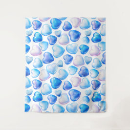 Tapete De Parede "Teoria do Coração das Aquarelas para Espaços Louc