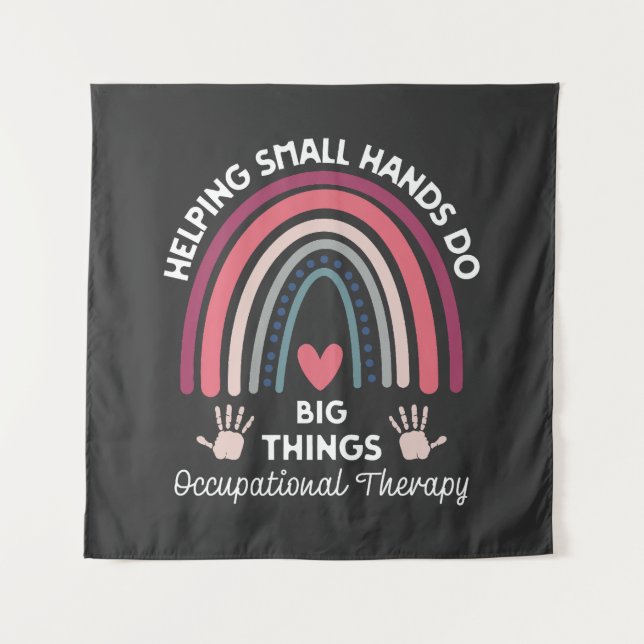 Tapete De Parede Terapeuta Ocupacional (Frente)