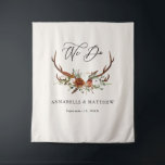 Tapete De Parede Terracotta rustic stag floral party decor<br><div class="desc">Poster de boas-vindas do casamento ou partido decor terracotta natural rustic stag floral nós criamos uma bela coleção natural,  terracotta,  negra e sensual verde. Ideal para outono,  outono ou casamentos no inverno.</div>