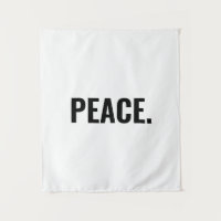 Texto branco e negro minimalista de guerra