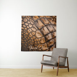 Tapete De Parede Textura do Gator