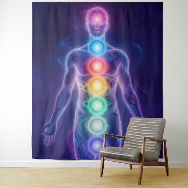 Tapete De Parede  The 7 Chakras (In Situ)
