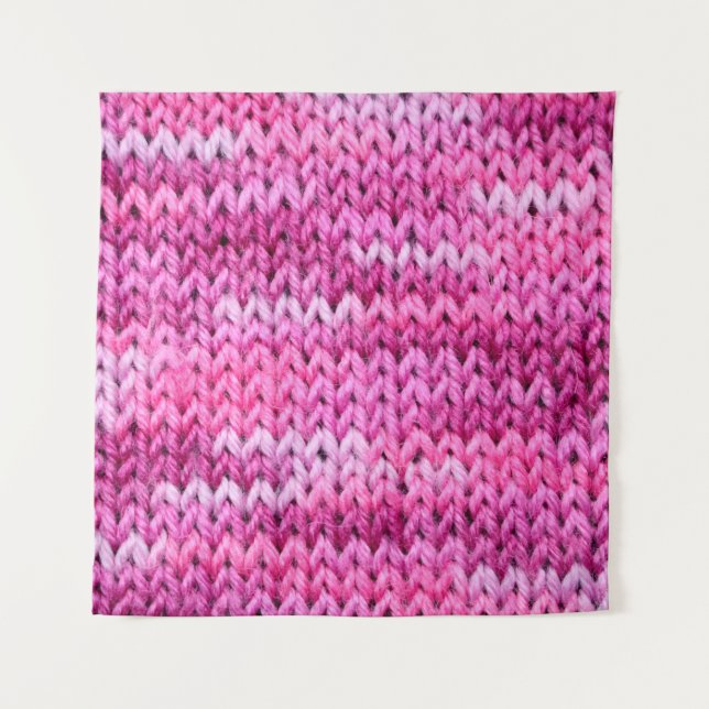 Tapete De Parede the texture of the knitted fabric with striped pat (Frente)