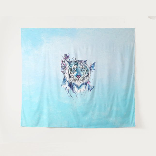 Tapete De Parede Tigre (Frente (Horizontal))