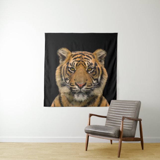 Tapete De Parede Tigre Face (In Situ)