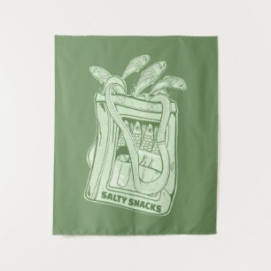 Tapete De Parede Tin de sardinha salgada