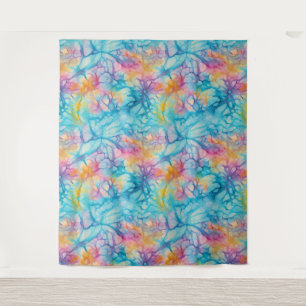 Tapete De Parede Tingimento Tie-Dye