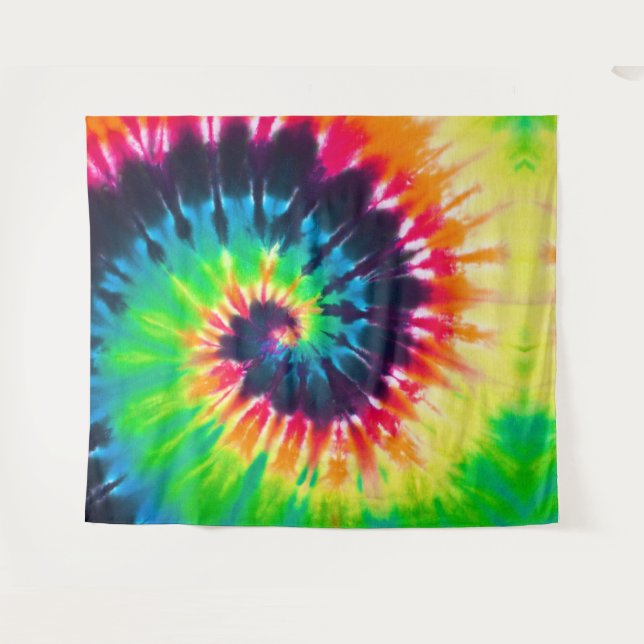 Tapete De Parede Tinta Tie Dye (Frente (Horizontal))