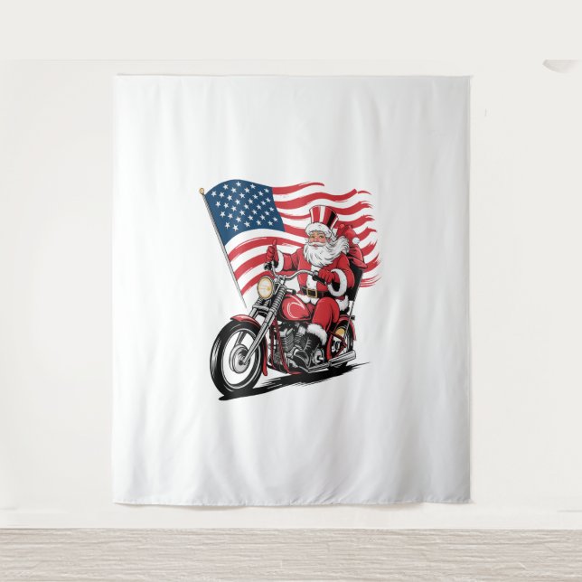 Tapete De Parede Tio Sam, moto (Frente)