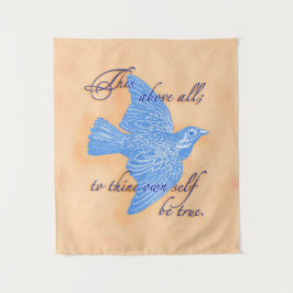 Tapete De Parede To Thine Own Self Be True Tapestry