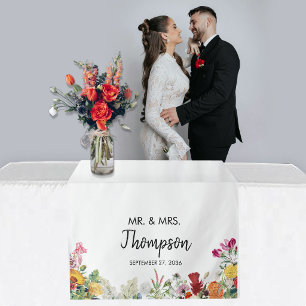 Tapete De Parede Toalhete de Mesa de Casamento Floral Jardim Person