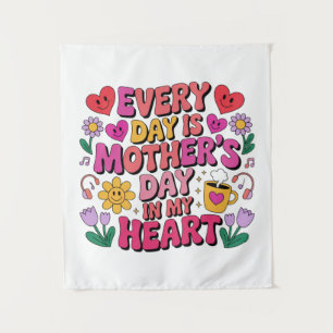 Tapete De Parede Todo Dia É Dia Das Mães No Meu Coração
