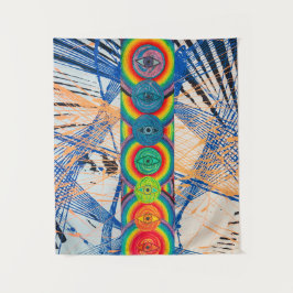 TAPETE DE PAREDE TODOS A VER CHAKRA