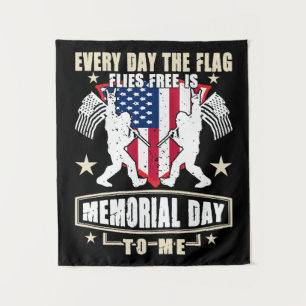 Tapete De Parede Todos Os Dias A Bandeira Voa Livre É Dia Memorial