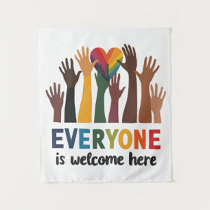 Tapete De Parede Todos São Bem-Vindos Aqui Professor De Idaho