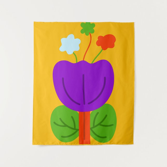 Tapete De Parede Tons vibrantes (Frente)