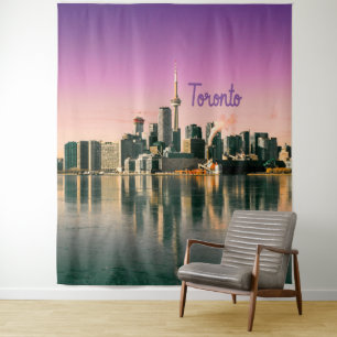 Tapete De Parede Toronto Capital de Ontário Canadá Paisagem Urbana