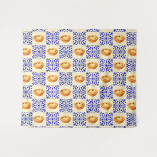 Tapete De Parede Torta e Azulejos Portugueses