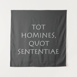 Tapete De Parede Tot homines quot sententiae
