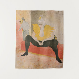 Tapete De Parede Toulouse-Lautrec - Mademoiselle Cha-u-kao Sentada