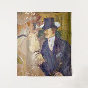 Tapete De Parede Toulouse-Lautrec - O Inglês no Rouge