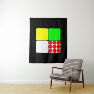 Tapete De Parede Tour de France Jerseys 3 Black