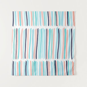 Tapete De Parede Traços Coloridos De Pincel: Escribble Vintage.